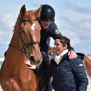 Chloé, de Cavasso. L'amour des chevaux et du sport de haut niveau